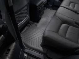 Коврики резиновые WeatherTech для Toyota Land Cruiser 200 2012+ задние черные 441572