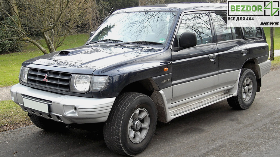 Mitsubishi pajero на дроме