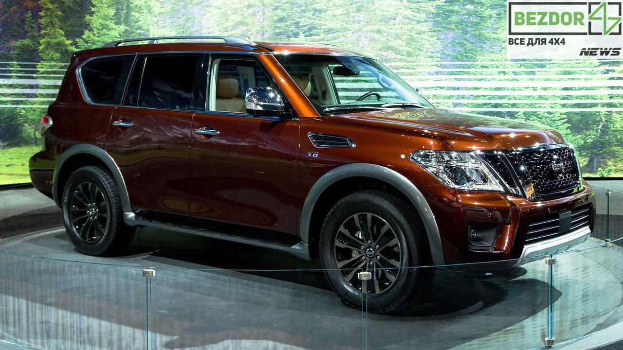 Обзор Nissan Armada 2017: новые возможности